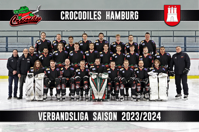 Crocodiles Hamburg Team - 2023/2024 - Foto: HB-Fotografie, H. Beck