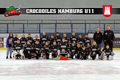 Crocodiles Hamburg U11 Team - 2024/2025 - Foto: HB-Fotografie, H. Beck